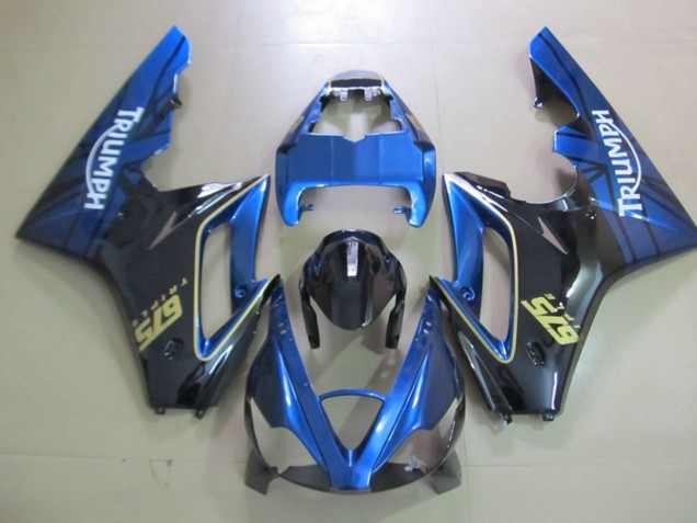 Blau & Schwarz 2006-2008 Daytona 675 Motorrad Verkleidung Blau & Schwarz 2006-2008 Daytona 675 Motorrad Verkleidung