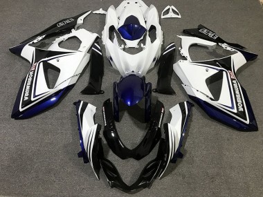 Blau Schwarz & Weiß 2009-2016 GSXR 1000 Motorrad Verkleidung