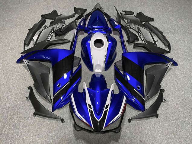 Blau Schwarz & Weiß 2015-2018 R3 Motorrad Verkleidung
