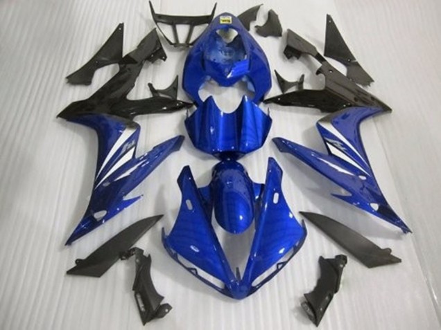 Blau Schwarz & Weiß Glanzstil 2004-2006 R1 Motorrad Verkleidung
