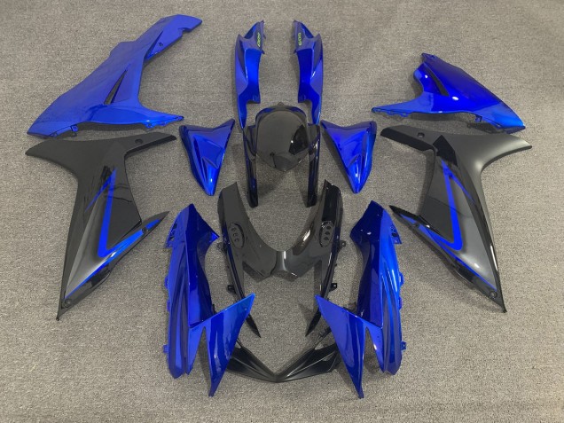 Blau Schwarz & Grau 2011-2024 GSXR 600-750 Motorrad Verkleidung
