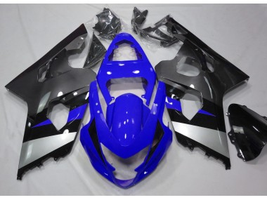 Blau & Silber 2004-2005 GSXR 600-750 Motorrad Verkleidung