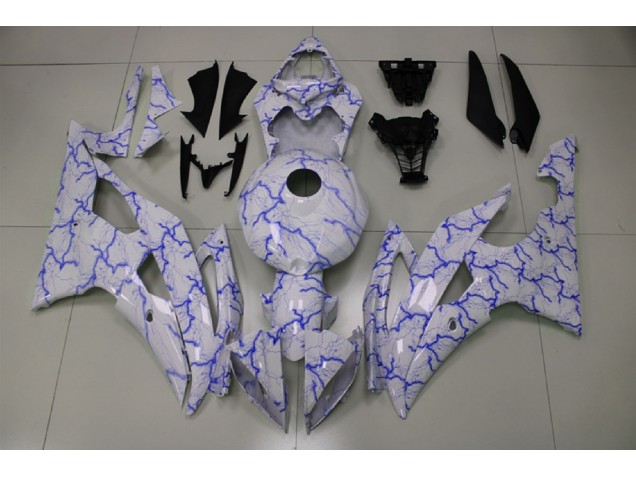 Blaue Beleuchtung 2008-2016 R6 Motorrad Verkleidung