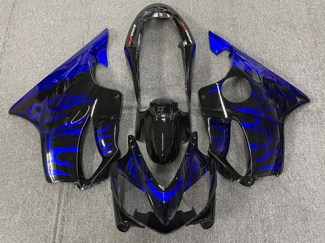 Blaue Flamme 2004-2007 CBR600 F4i Motorrad Verkleidung