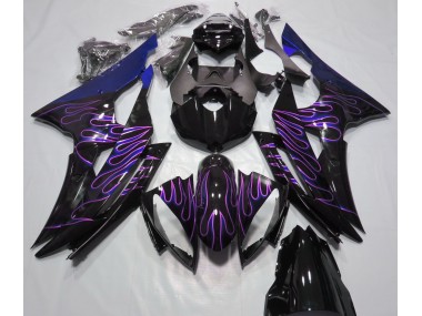 Blaue Flamme 2008-2016 R6 Motorrad Verkleidung
