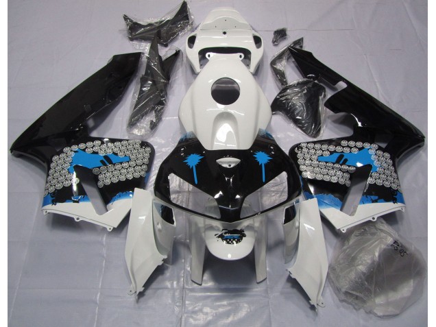 Blaue Spritzer 2005-2006 CBR600RR Motorrad Verkleidung