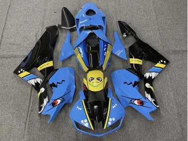 Blauer Hai 2013-2023 CBR600RR Motorrad Verkleidung
