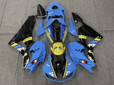 Blauer Hai 2013-2023 CBR600RR Motorrad Verkleidung