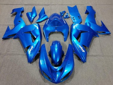 Blauer Ninja 2006-2007 ZX10R Motorrad Verkleidung