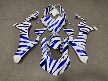 Blaues Zebra 2015-2019 R1 Motorrad Verkleidung