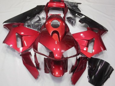 Candy Red Plain 2003-2004 CBR600RR Motorrad Verkleidung