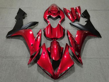 Candy-Rot & Schwarz 2004-2006 R1 Motorrad Verkleidung