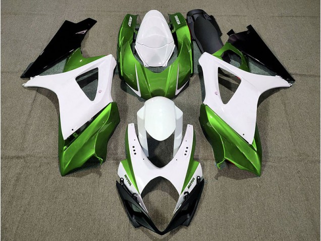 Custom Design Grün 2007-2008 GSXR 1000 Motorrad Verkleidung