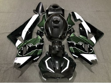 Custom Grün Carbonfaser Bull 2013-2023 CBR600RR Motorrad Verkleidung