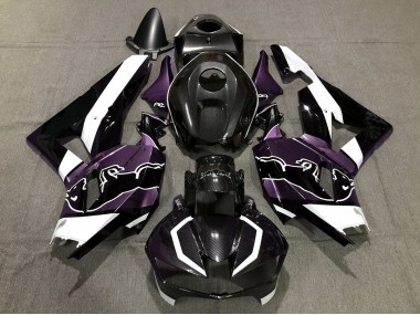 Custom Lila Carbonfaser Bull 2013-2023 CBR600RR Motorrad Verkleidung