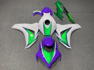Der Joker Grün & Lila Glänzend 2008-2011 CBR1000RR Motorrad Verkleidung