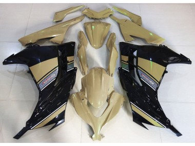 Desert Tan & Schwarz 2013-2018 Ninja 300 Motorrad Verkleidung
