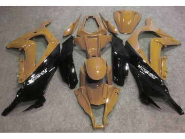 Desert Tan & Schwarz 2016-2019 ZX10R Motorrad Verkleidung
