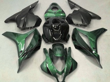 Dunkelgrün Mit Schwarz 2009-2012 CBR600RR Motorrad Verkleidung