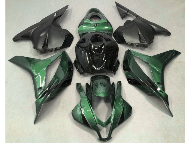 Dunkelgrün Mit Schwarz 2009-2012 CBR600RR Motorrad Verkleidung