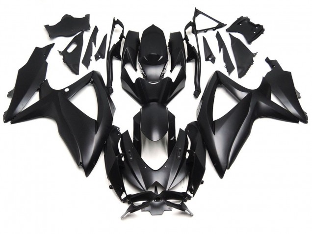 Dunkelmatt Schwarz 2008-2010 GSXR 600-750 Motorrad Verkleidung