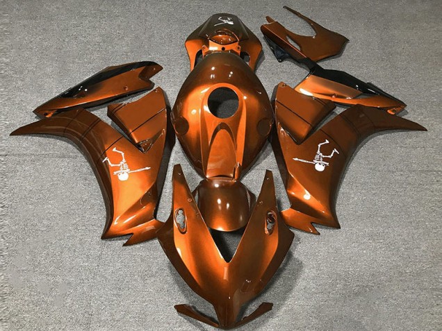 Dunkelorange Glänzend 2012-2016 CBR1000RR Motorrad Verkleidung
