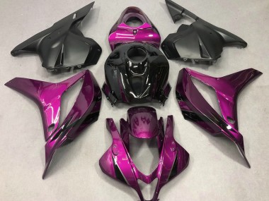 Dunkelrosa Mit Schwarz 2009-2012 CBR600RR Motorrad Verkleidung