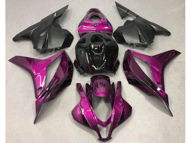 Dunkelrosa Mit Schwarz 2009-2012 CBR600RR Motorrad Verkleidung