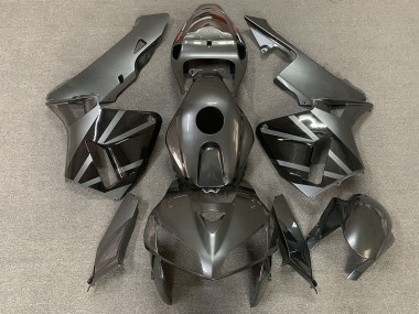 Dunkelsilber & Schwarz 2005-2006 CBR600RR Motorrad Verkleidung