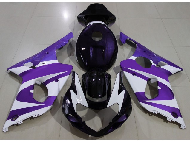 Dunkelviolett 2000-2002 GSXR 1000 Motorrad Verkleidung