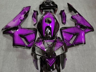 Dunkelviolett 2005-2006 CBR600RR Motorrad Verkleidung