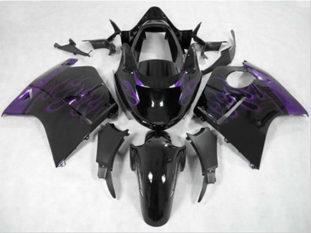 Dunkelviolett Flame 1996-2007 CBR1100XX Motorrad Verkleidung
