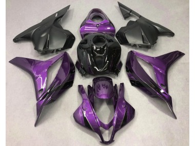 Dunkelviolett Mit Schwarz 2009-2012 CBR600RR Motorrad Verkleidung