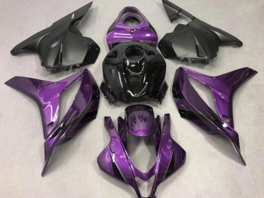 Dunkelviolett Mit Schwarz 2009-2012 CBR600RR Motorrad Verkleidung