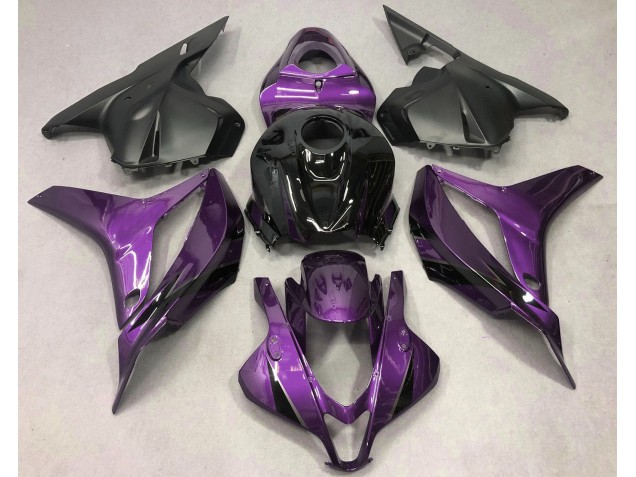 Dunkelviolett Mit Schwarz 2009-2012 CBR600RR Motorrad Verkleidung
