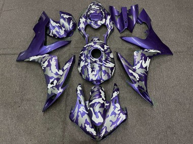 Dunkelviolett Tarnung 2004-2006 R1 Motorrad Verkleidung
