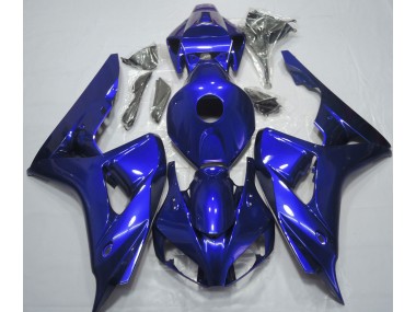 Einfarbig Blau 2006-2007 CBR1000RR Motorrad Verkleidung