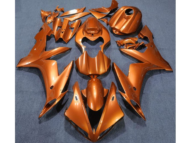 Einfarbig Orange 2004-2006 R1 Motorrad Verkleidung