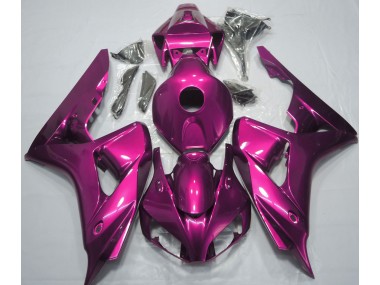 Einfarbig Rosa 2006-2007 CBR1000RR Motorrad Verkleidung