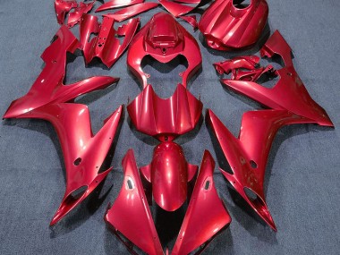 Einfarbig Rot 2004-2006 R1 Motorrad Verkleidung