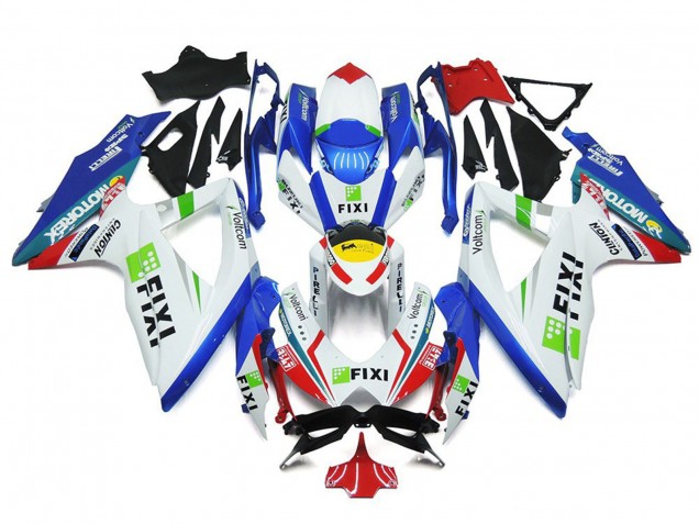 Fixi Benutzerdefiniert 2008-2010 GSXR 600-750 Motorrad Verkleidung
