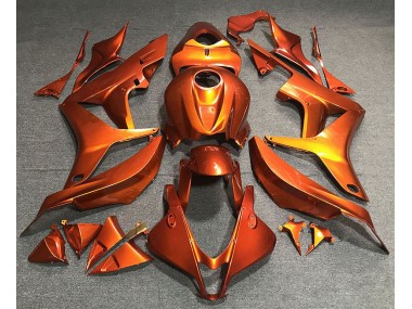 Flaches Orange 2007-2008 CBR600RR Motorrad Verkleidung