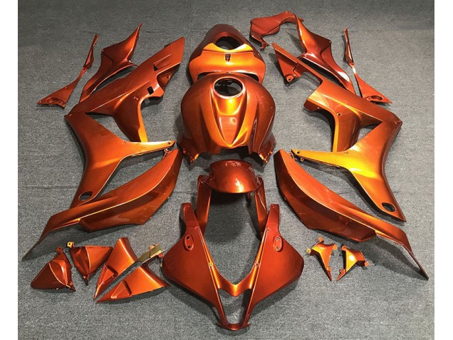 Flaches Orange 2007-2008 CBR600RR Motorrad Verkleidung