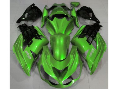 Flüssiges Grün 2012-2021 ZX14R Motorrad Verkleidung