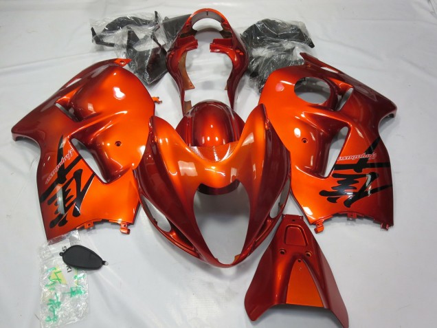 Gebranntes Orange 1997-2007 GSXR 1300 Motorrad Verkleidung