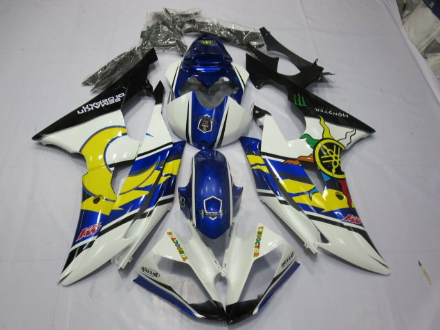 Gelb & Blau 2008-2016 R6 Motorrad Verkleidung
