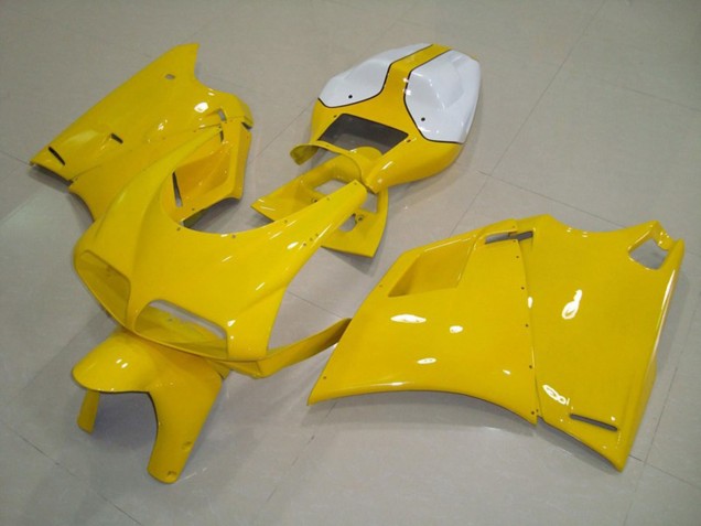 Gelb Glanz 1993-2005 Ducati 996 748 916 998 Motorrad Verkleidung