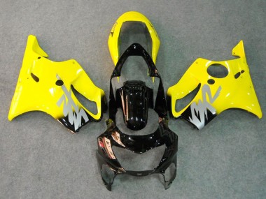 Gelb-Silber-Aufkleber 1999-2000 CBR600 F4 Motorrad Verkleidung