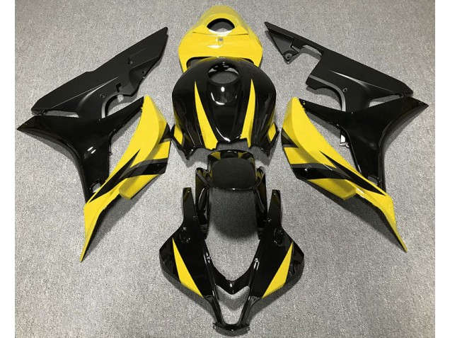 Gelbes Spezialdesign 2007-2008 CBR600RR Motorrad Verkleidung