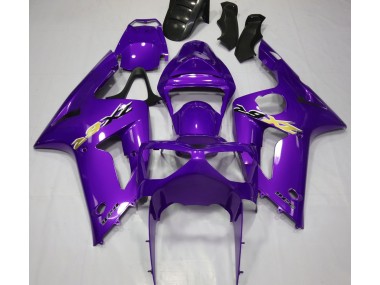 Glanz Lila 2003-2004 ZX6R Motorrad Verkleidung